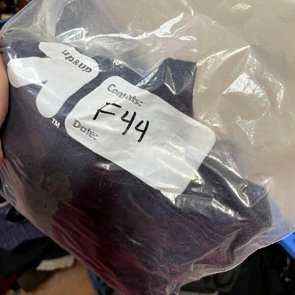 41 Hawthorn Navy Blue Ribbed Round Neck Sweater - Size M - Picture 7 of 7